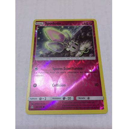 Carte Pokemon Spododo 92/156 commune reverse Soleil Lune SL5 Ultra Prisme