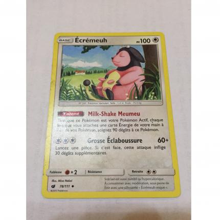 78/111 - Carte pokemon ecremeuh 78/111 peu commune sl4 soleil et lune invasion carmin