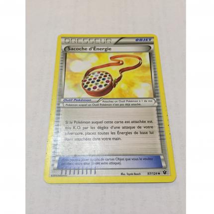 Carte Pokemon Sacoche d énergie 97/124 peu commune XY10 XY IMPACT DES DESTINS