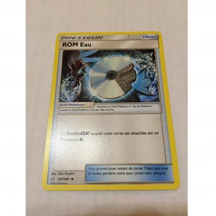 157/181 - Carte pokémon ROM Eau 157/181 peu commune Soleil & Lune Duo de choc