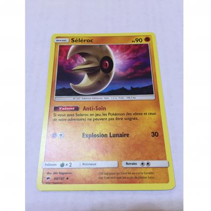 68/147 - Carte pokémon Séléroc 68/147 peu commune soleil & lune ombres ardentes