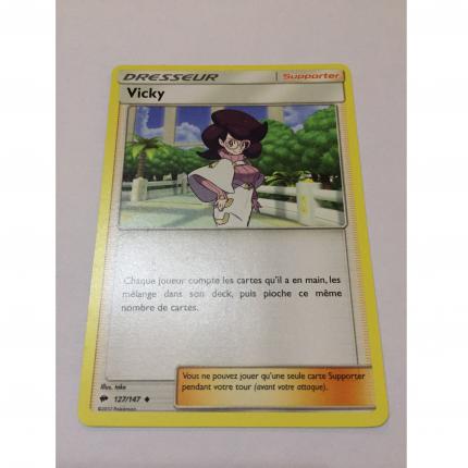 127/147 - Carte pokémon Vicky 127/147 peu commune soleil & lune ombres ardentes