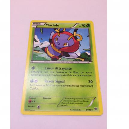 8/146 - Carte Pokemon muciole 8/146 peu commune XY