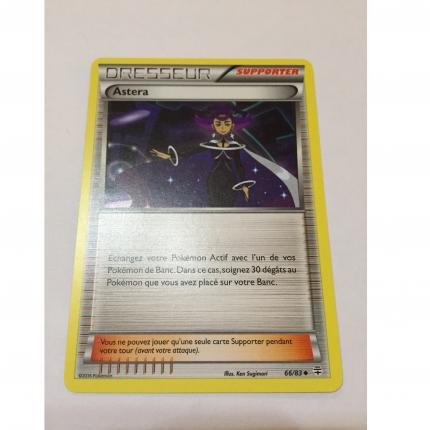 66/83 - Carte Pokemon dresseur Astera 66/83 peu commune XY Générations