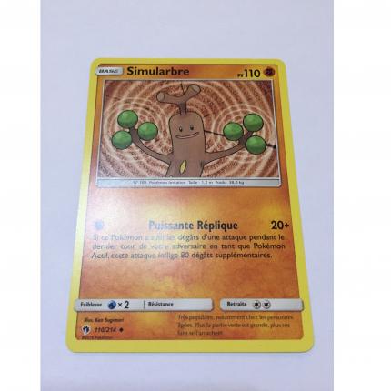 110/214 - Carte Pokemon Simularbre 110/214 peu commune Soleil & Lune SL08 Tonnerre Perdu