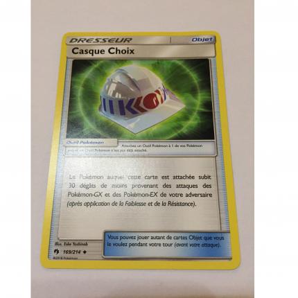 169/214 - Carte Pokemon Casque Choix 169/214 peu commune SL8 Soleil & Lune Tonnerre Perdu