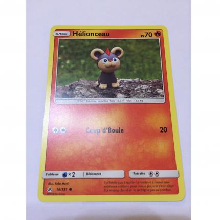 18/131 - Carte Pokemon Hélionceau 18/131 commune Soleil & Lune SL06 Lumière interdite