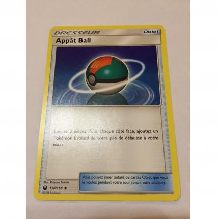 138/168 - Carte Pokemon Appât Ball 138/168 peu commune Soleil & Lune Tempête Céleste