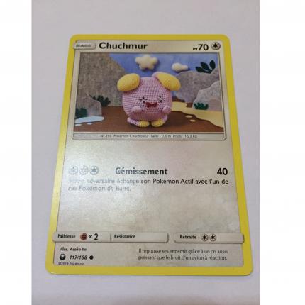 117/168 - Carte Pokemon chuchmur 117/168 commune Soleil & Lune Tempête Céleste