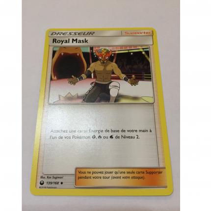 139/168 - Carte Pokemon Royal Mask 139/168 peu commune Soleil & Lune Tempête Céleste