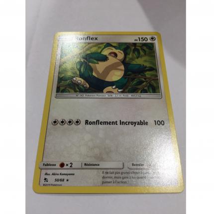 50/68 - Carte Pokemon Ronflex 50/68 rare Soleil & Lune Destinées Occultes