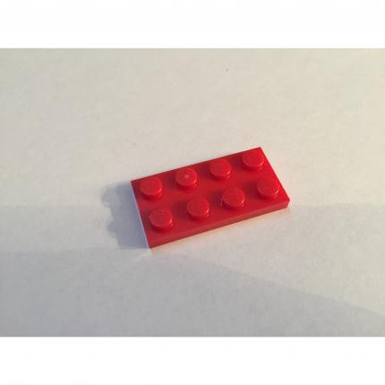 plate 2X4 rouge 302021 pièce détachée lego