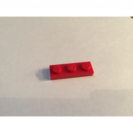 plate 1X3 rouge 362321 pièce détachée lego