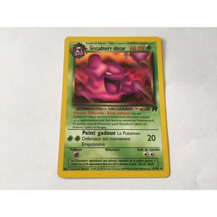 41/82 - Carte pokémon grotadmorv obscur 41/82 peu commune team rocket wizards 1995