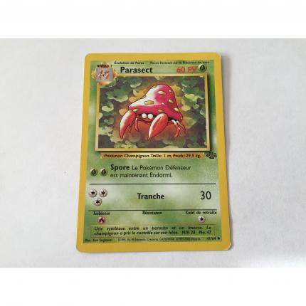 41/64 - Carte pokémon parasect 41/64 peu commune jungle wizards 1995