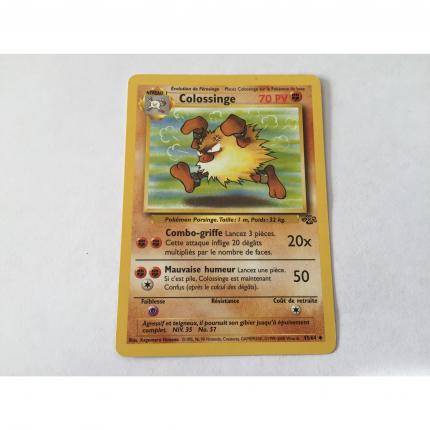 43/64 - Carte pokémon colossinge 43/64 peu commune jungle wizards 1995