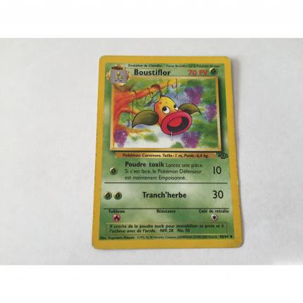 48/64 - Carte pokemon boustiflor 48/64 peu commune jungle wizards 1995