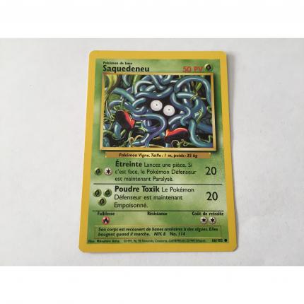 66/102 - Carte pokémon saquedeneu 66/102 commune set de base wizards 1995