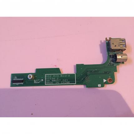 port usb DS2 RIO Board 07534-2 pièce pc portable DELL INSPIRON 1525 PP29L