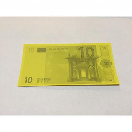 LOT X5 BILLETS DE 10 EUROS PIÈCE DÉTACHÉE MONOPOLY ANTI MONOPOLY