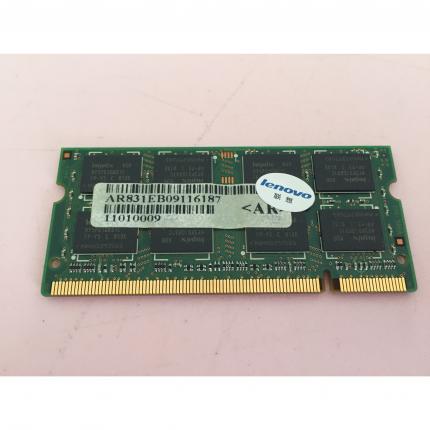 Barrette mémoire 2GB 2RX8 PC2-5300S-555-12 pièce détachée pc LENOVO Y710 17305