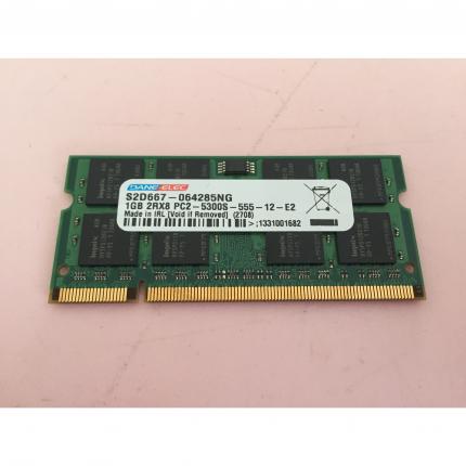 Barrette mémoire 1GB 2RX8 PC2-5300S-555-12 pièce détachée pc LENOVO Y710 17305