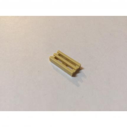 Grille 1x2 4124456 Beige pièce détachée lego