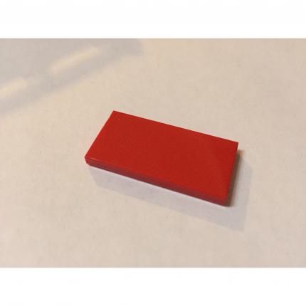 Plate lisse rouge 2x4 4560179 pièce détachée Lego