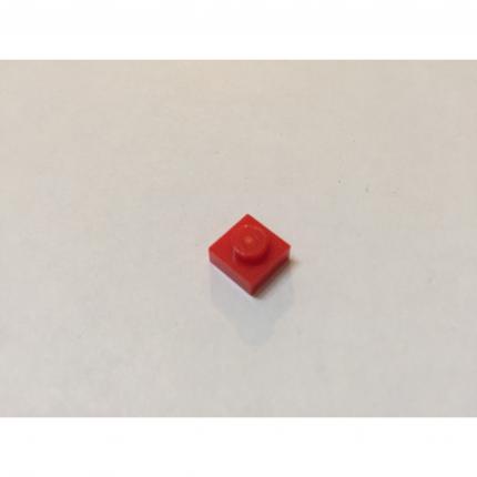 Plate 1x1 rouge 302421 pièce détachée Lego
