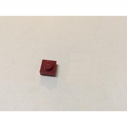 Plate 1x1 rouge foncé 4539114 pièce détachée Lego
