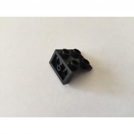 Support noir 1x2 - 2x2 inversé 6000650 pièce détachée Lego