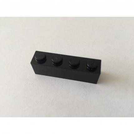 Brique noir 1x4 301026 pièce détachée Lego