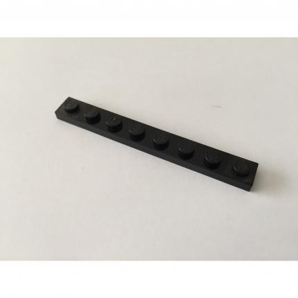 Barre 1x8 noir 3460 pièce détachée Lego