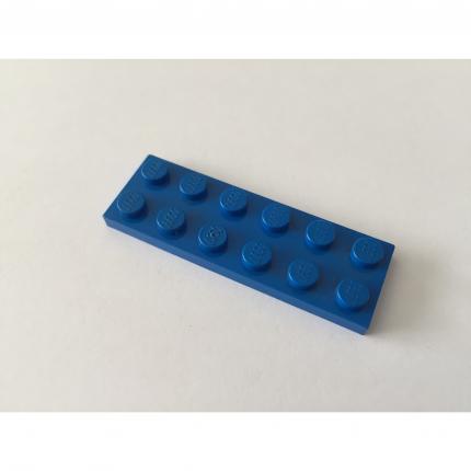 Plaque plate 2x6 bleu 3795 pièce détachée Lego