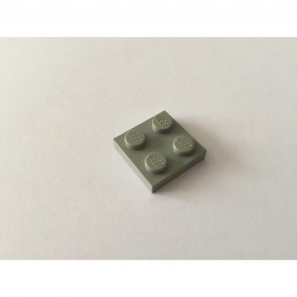 Plaque 2x2 grise 3022 pièce détachée Lego