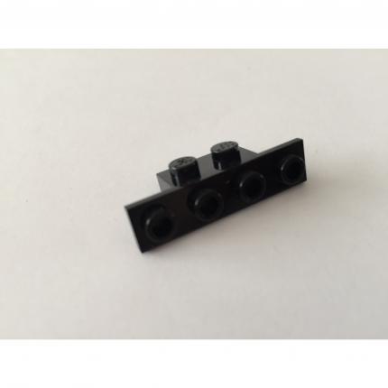 Support noir 1x2 - 1x4 2436 pièce détachée Lego