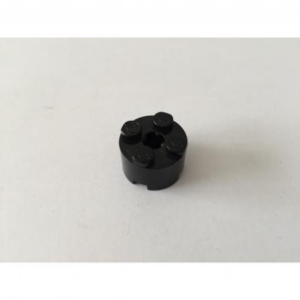 Brique 2x2 ronde noir 3941 pièce détachée Lego