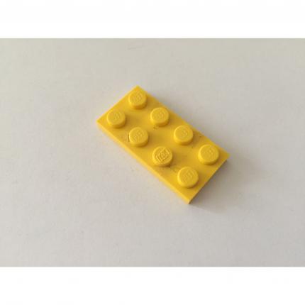 Plate jaune 2x4 3020 pièce détachée Lego