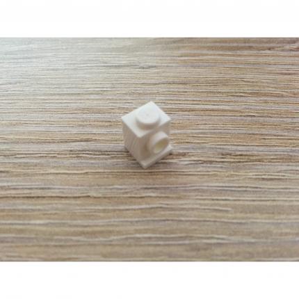 Brique carré 1x1 blanche avec phare 4070 pièce détachée Lego