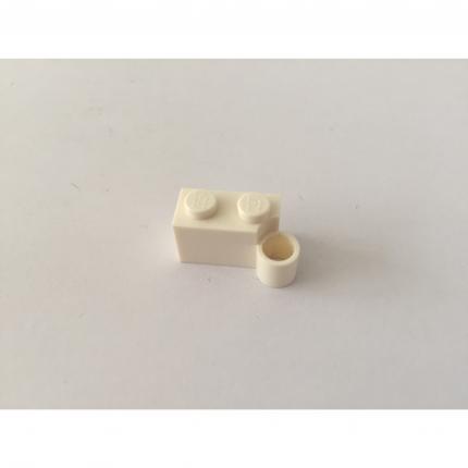 Brique charnière 1x4 blanche partie basse 383101 pièce détachée Lego