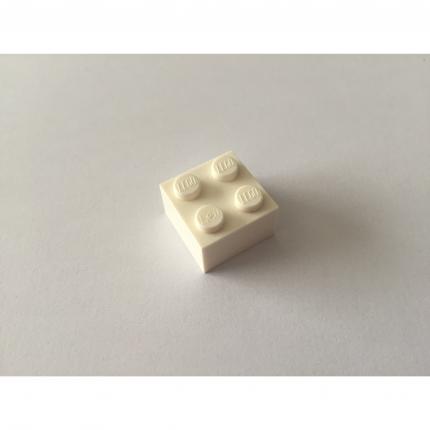 brique 2x2 blanche 300301 pièce détachée Lego