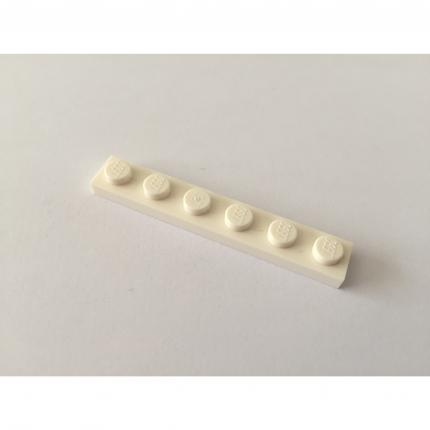 Plate 1x6 blanche 366601 pièce détachée Lego