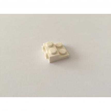 Plaque blanche 2x2x23 avec goujons sur le côté 6046979 pièce détachée Lego