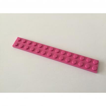 Plate 2x14 rose 6054390 pièce détachée Lego