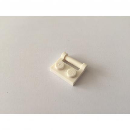 Plaque blanche 1x2 avec poignée latérale 4222017 pièce détachée Lego