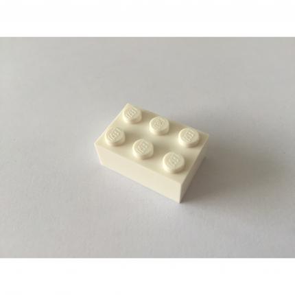 Brique 2x3 blanche 300201 pièce détachée Lego