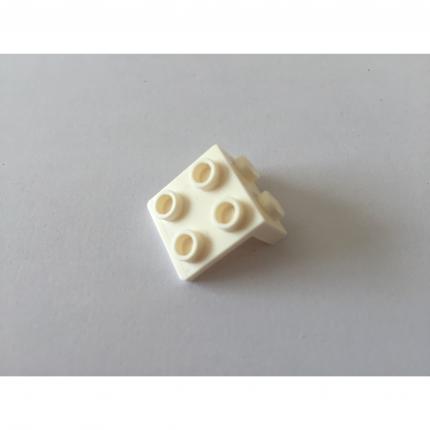 Support blanc 1x2-2x2 6117940 pièce détachée Lego