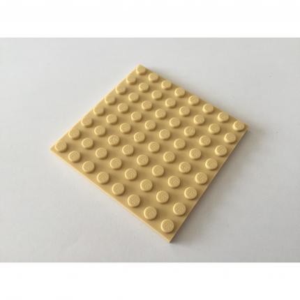 Plate 8x8 tan 4624223 pièce détachée Lego