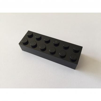 Brique 2x6 noir 4181144 pièce détachée Lego