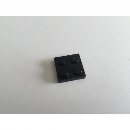 Plaque plate noir 2x2 302226 pièce détachée Lego
